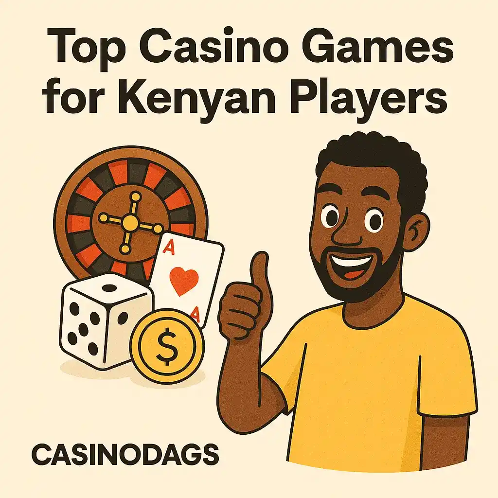 Colorful cartoon slot machine with big win for Kenya audience