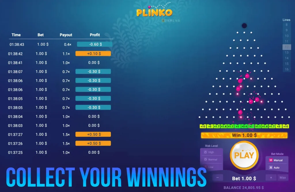 plinko gameplay 2