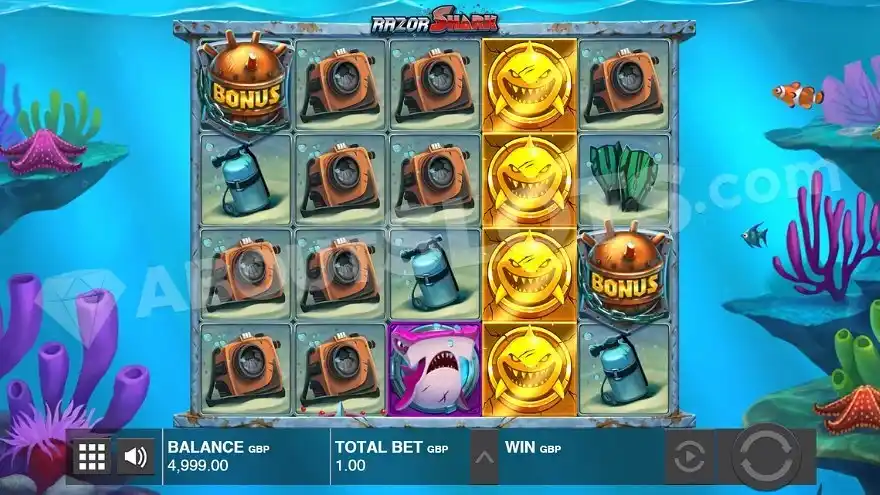 razor shark gameplay