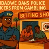 When the Badge Meets the Bet — Zimbabwe’s Police Betting Ban