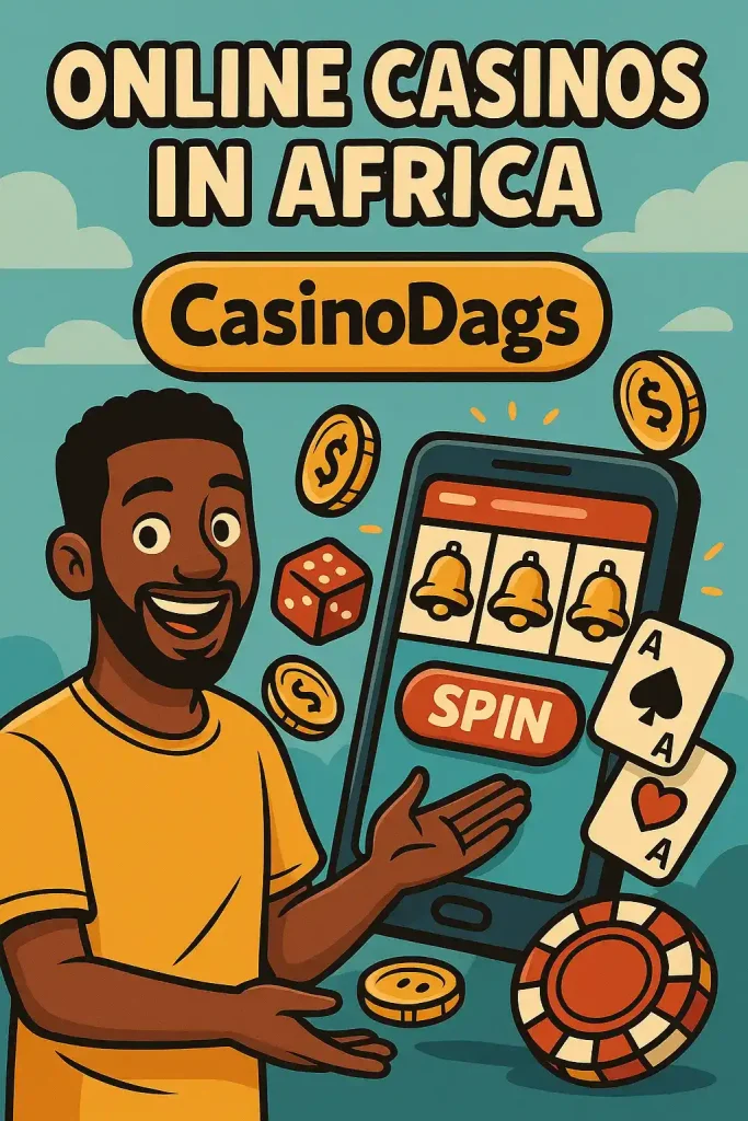 CasinoDags banner promoting top African gambling sites